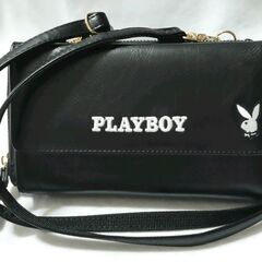 【別途処分済み】PLAYBOY 長財布 ショルダーウォレット 小...