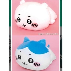 ちいかわ、ハチワレ　だららんBIGぬいぐるみセット