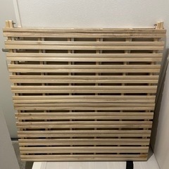 すのこベッド