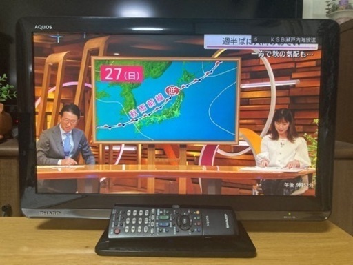 シャープ　LC-22K3 20210年　美品　動作品