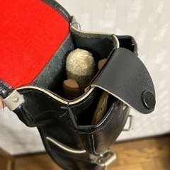 剣道　竹刀入れ　竹刀　竹刀ケース　本革　黒　の画像