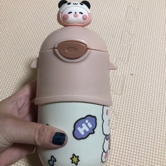 保冷 水筒 ピンク ストロー