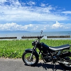 YAMAHA TW200 バイク　の画像