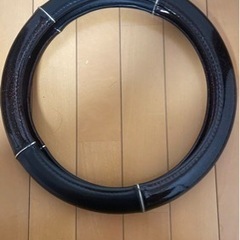 ハンドルカバーとバックミラー