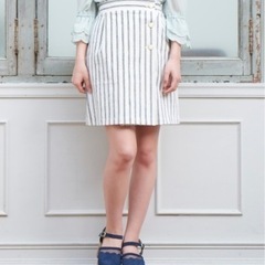 新品未使用　MAJESTIC LEGON  ラップボタンミニスカ...