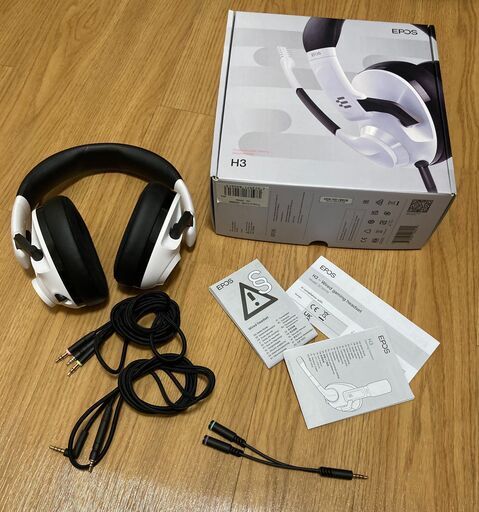 EPOS H3 ゲーミングヘッドセット　ホワイト