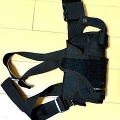 CatSobat 右足用レッグホルスター 汎用タイプ 黒装備