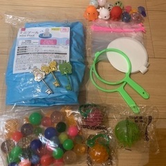 スーパーボールすくい　ヨーヨー釣り　プール　おうち縁日