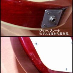3.8kg Burny レスポール 配線など改造 フェルナンデス Fernandesの画像