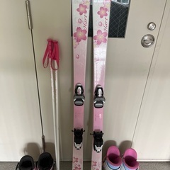 ジュニアスキーセット　ブーツ2サイズセット