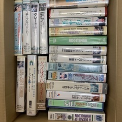 テニスのVHSビデオテープ　