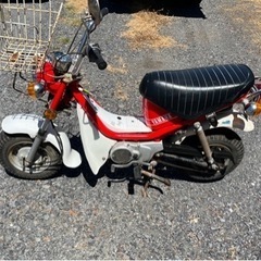 615. 動画あり　ヤマハ　チャッピー　低走行　原付　バイク　50cc   車体　埼玉の画像
