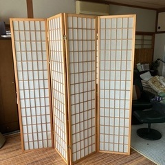 ついたて　障子