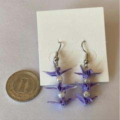 ツルのアクセサリー