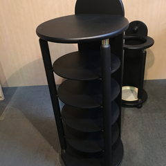 ★美品★高級★hikari家具★ヒカリ家具★玄関収納★スリッパラックと傘立て★の画像