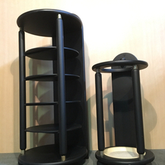 ★美品★高級★hikari家具★ヒカリ家具★玄関収納★スリッパラックと傘立て★の画像