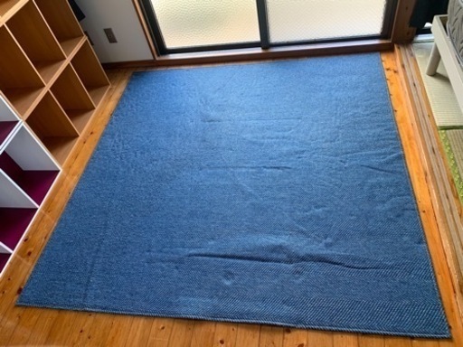 決まりました！★引越処分★  カーペット　ニトリ