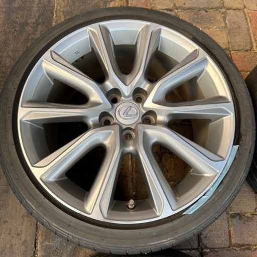 レクサス RC 純正ホイール 8J+45 9J+60 235/40R19 255/35R19 クラウンマークXカムリ IS GS 