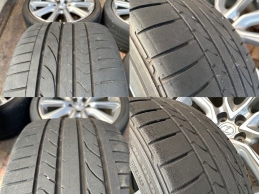 レクサス RC 純正ホイール 8J+45 9J+60 235/40R19 255/35R19 クラウンマークXカムリ IS GS 