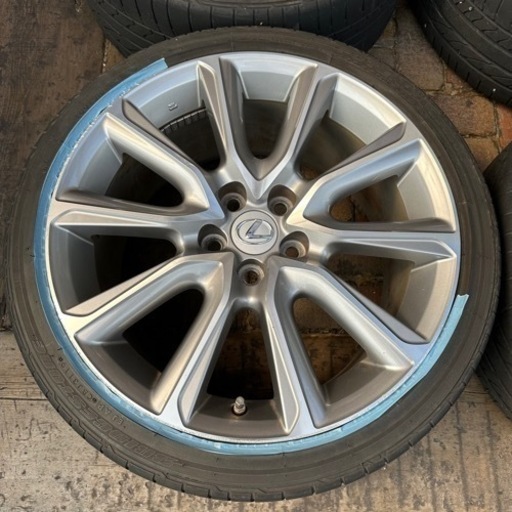 レクサス RC 純正ホイール 8J+45 9J+60 235/40R19 255/35R19 クラウンマークXカムリ IS GS 