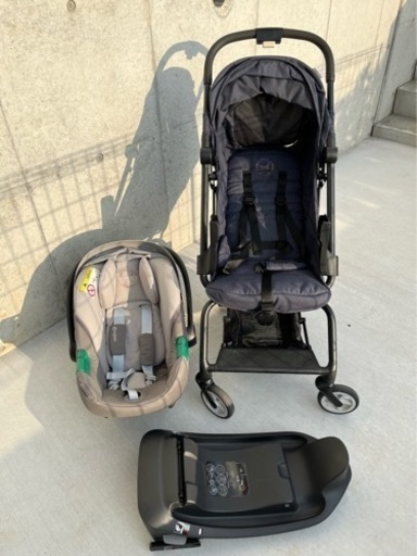 値下げしました！【ISOFIX対応】サイベックス　トラベルシステム5点セット