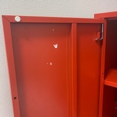 イケア　赤いロッカー　2020年購入の画像