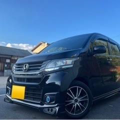衝突支援ブレーキCTBAホンダ N-WGNカスタム 無限フルエアロ