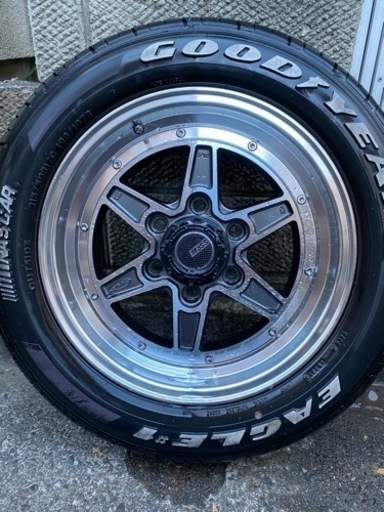 ハイエース　ホイールタイヤセット　SSR ディバイド17インチ