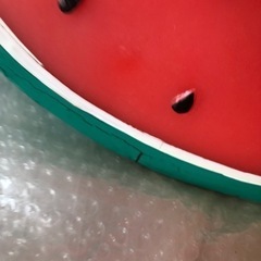 新品   家で保管  スイカのデカキャンドルの画像