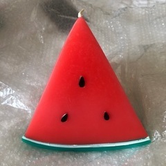新品   スイカのデカいキャンドルの画像