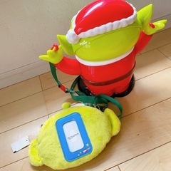 ディズニーポップコーンバケット＆パスケース付ポシェットの画像