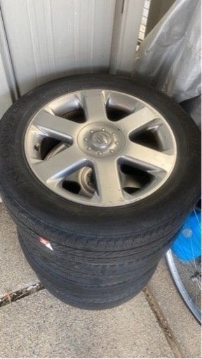 日産純正ホイールとタイヤセットです^_^