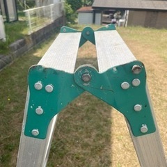 （商談中）アルミ脚立　中古　五段の画像