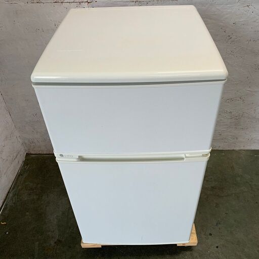 【U-ING】 ユーイング 冷凍冷蔵庫 容量88L 冷蔵室60L 冷凍室28L UR-D90H 2014年製