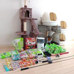 猫、仔犬　ゲージ　システムトイレ飼育セット