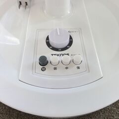 TEKNOS 扇風機 2022年製 5枚羽 30㎝ KI-1737 ホワイト/白色 リビング扇 札幌市 中央区 南12条の画像