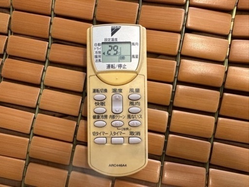 中古　エアコン　ダイキン　6畳用
