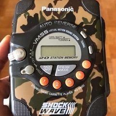 ジャンク Panasonic SHOCK WAVE ポータブルカ...
