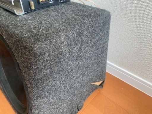 KICKER ウーファー　アンプとRCAケーブル付き　ばっ直ヒューズもお付けします