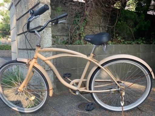 中古　ビーチクルーザー　26インチ