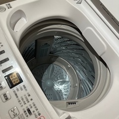 洗濯機（未使用に近い）の画像