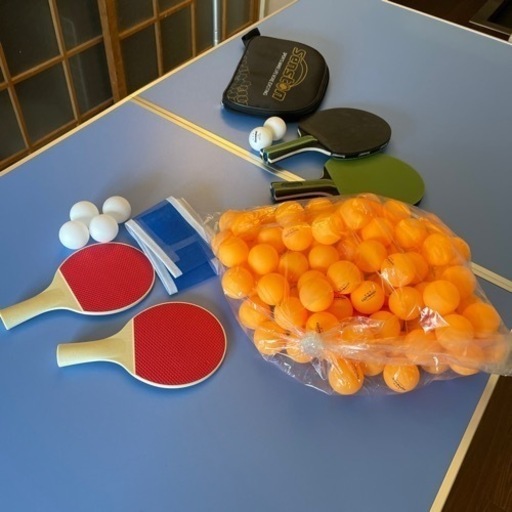 ほぼ新品！卓球台フルセット！