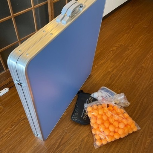 ほぼ新品！卓球台フルセット！