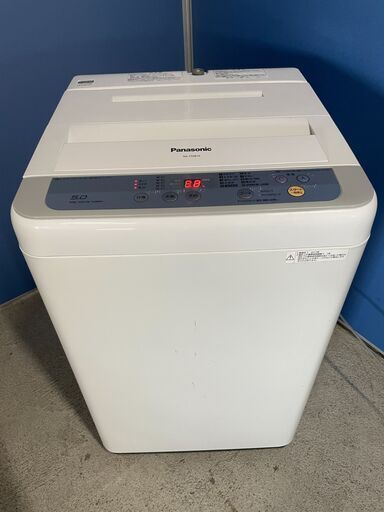 【美品】Panasonic 5.0kg洗濯機 NA-F50B10 2017年製 通電確認済み おすすめ 人気 早いもの勝ち！ 引取歓迎 配送OK