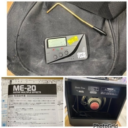 お薦め品‼️激安‼️フェルナンデス エレキギター フェンダーアンプ BOSSマルチエフェクター