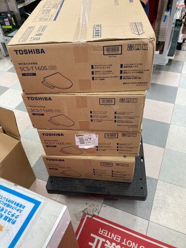 【温水洗浄便座】TOSHIBA　SCS-T160S【新品 】【未開封品】13,200円