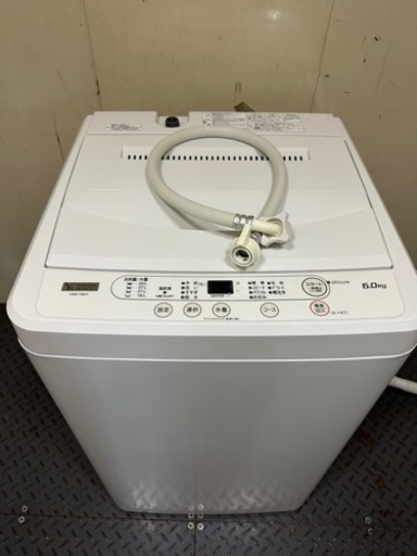 ヤマダ電機 6kg全自動洗濯機 YWM-T60H1 2022年製 美品中古