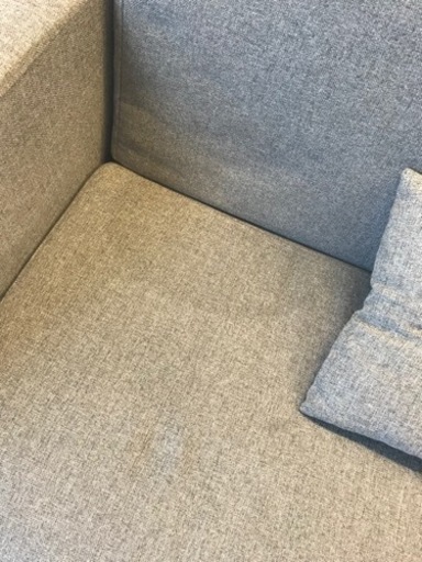 ソファベッド3way 2人掛け 折りたたみ 北欧 クッション付き リーヴルドリス