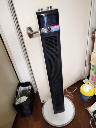 １台で二役煖房＆送風　2,019製ハイタワー送風機KOIZUMI