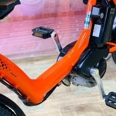 ❶5585子供乗せ電動アシスト自転車ブリヂストン20インチ良好バッテリーの画像